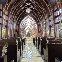 ガラスのチャペルです。