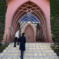 ガラスのチャペルです。