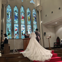 ドレスが映えるチャペル