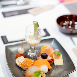 前菜ビュッフェです