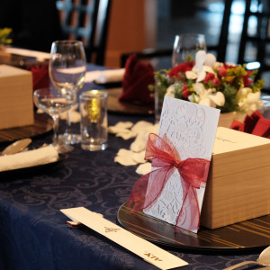 メニュー表は手作りしました。|783148さんのエクシブ琵琶湖の写真(2611316)