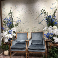 お花がきれい、ゲストとの距離感が近くてたのしい