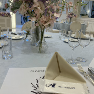 テーブルコーディネート|783172さんのアルカンシエル luxe mariage 名古屋(アルカンシエルグループ)の写真(2599977)