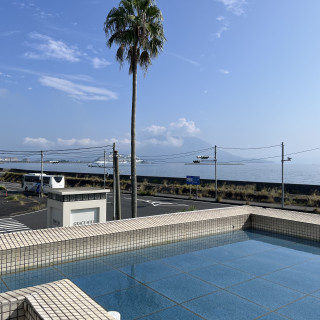 海を一面できる眺望です