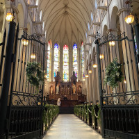 迫力ある大聖堂