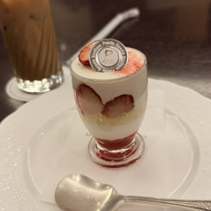 最初の相談会に出していただいたケーキ。ちょうどおやつの時間！|783195さんの水戸プラザホテルの写真(2600001)