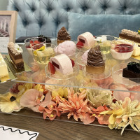 豊富なデザートビュッフェ