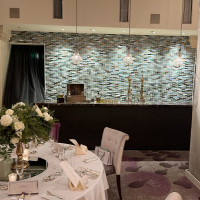 披露宴会場内のバーカウンター