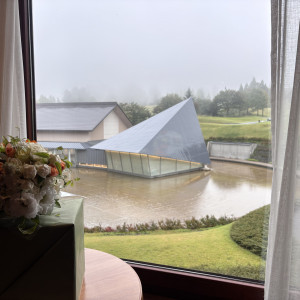 チャペルは水に囲まれている。|783251さんのあてま高原リゾート ベルナティオの写真(2600308)