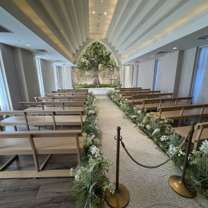 オリーブの木があって温かい雰囲気です。|783259さんのザ コンチネンタル横浜の写真(2600340)