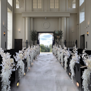 人前式からの景色です|783289さんのマリエール ガーデン バーベナの写真(2600397)