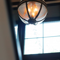 階段のランプもオシャレ