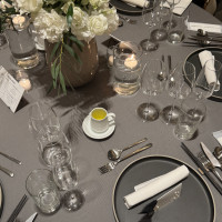 テーブル装花です。キャンドル追加しました