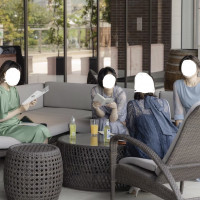 ゲスト控室(テラス席)