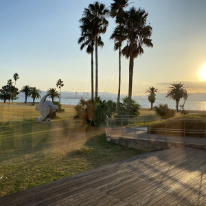 披露宴会場隣のガーデン|783401さんのTHE LUIGANS Spa & Resort(ザ・ルイガンズ．スパ＆リゾート)の写真(2601457)