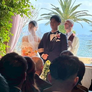 挙式の始まり|783401さんのTHE LUIGANS Spa & Resort(ザ・ルイガンズ.スパ&リゾート)の写真(2601470)