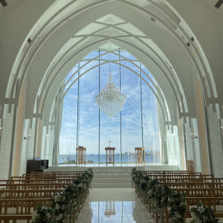 チャペル扉からの写真