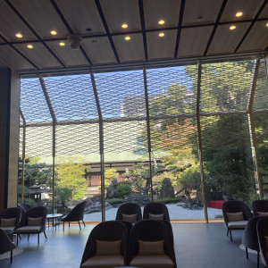 待合室からみた中庭|783431さんの大阪天満宮の写真(2600922)