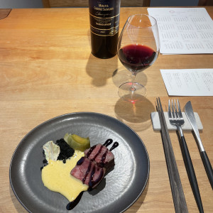 試食の料理です
合わせて赤ワインも飲みました|783468さんのCRAZY GRANDE MAISONの写真(2601019)