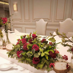 会場内の花(色味等々選択可能)|783486さんのRiN SQUARE(リンスクエア)の写真(2601110)