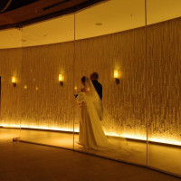 楕円形のチャペルでどのゲストの顔もよく見えました！