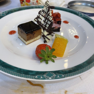 コースのデザート|783498さんのマリエールオークパイン延岡の写真(2601185)