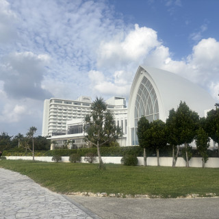 海側からの外観です。とても良い雰囲気です。