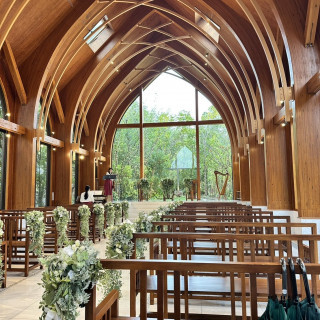 雨の雫が反射して綺麗に見えました。