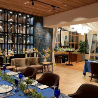 ブルー系の雰囲気が良かったので、壁のブルーも素敵でした。