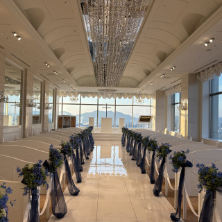 夕方に見学したチャペルの様子