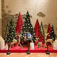 クリスマスの装飾がありました。