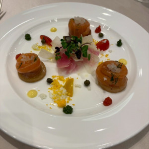 盛り付けがとても綺麗です。|783556さんのオリエンタルホテル東京ベイの写真(2604427)