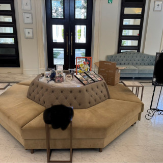 ロビーの飾り付け