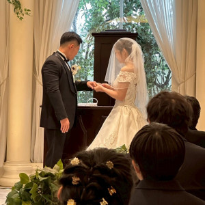 チャペル|783568さんのアクアガーデン迎賓館（沼津）/テイクアンドギヴ・ニーズウェディングの写真(2605346)