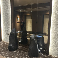 披露宴会場前の通路