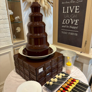 デザートビュッフェチョコレートフォンデュ|783607さんのアニヴェルセル 大阪の写真(2601451)