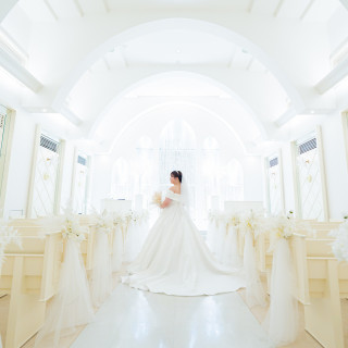 チャペル内での撮影