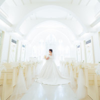 チャペル内での撮影