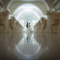 チャペル内での撮影