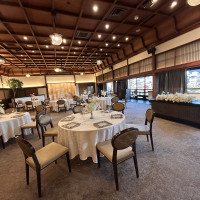 広い披露宴会場