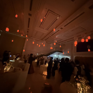 ランタンバルーンの演出