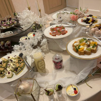 デザートビッフェです。和と洋で用意してもらいました。