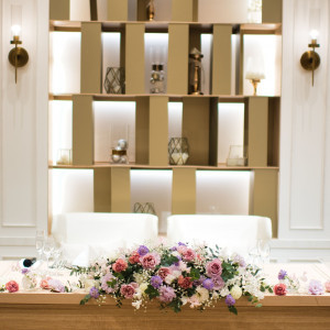 白を貴重とした綺麗な会場でした|783691さんのラグナヴェール 東京（LAGUNAVEIL TOKYO）の写真(2601821)