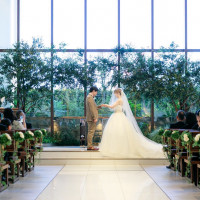 グリーンが多くヴァージンロードが広い