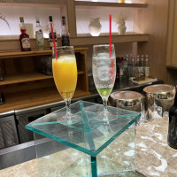 カクテルを作っていただいた