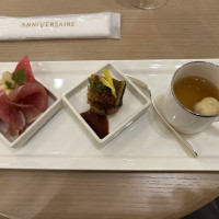 生ハム、ひつまぶし、お吸い物