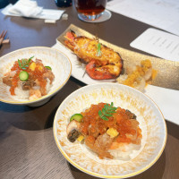 伊勢エビ、鯛、ちらし寿司