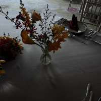 披露宴会場の装花