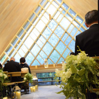 ろうそくをオプションでつけてもらいました