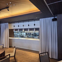 披露宴会場に設置されているオープンキッチン